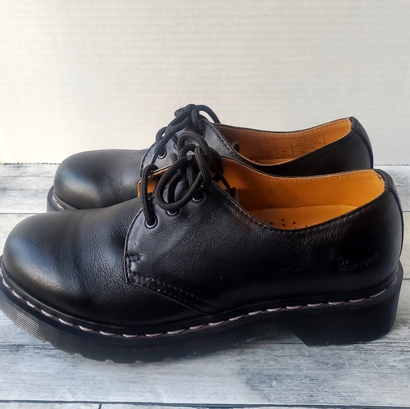 DR MARTENS 1461 CONTRAST STITCH SMOOTH LEATHER OXFORD